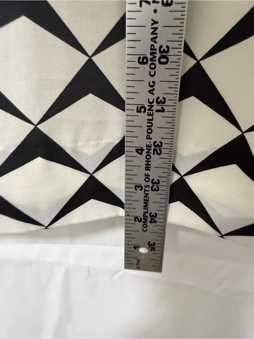 J. Crew Black and White Geometric Dress - Picture 4 of 5